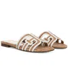 Sam Edelman Women's Bay Slip-on Flat Sandals In Natural