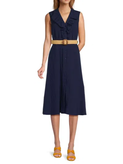 Sam Edelman Women's Belted Midi-dress