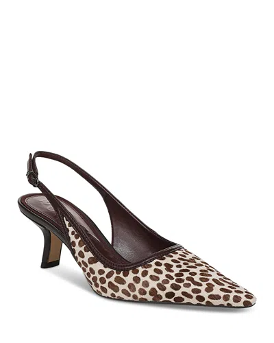 Sam Edelman Women's Bianka 3 Calf Hair Slingback Pumps In Multi