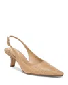 Sam Edelman Women's Bianka Slingback Pump In Tan Raffia In Tan