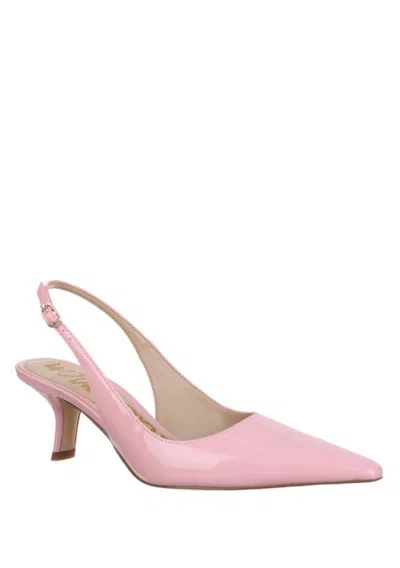 Sam Edelman Women's Bianka Slingback Heels In Lolita Pink Patent Leather In Multi