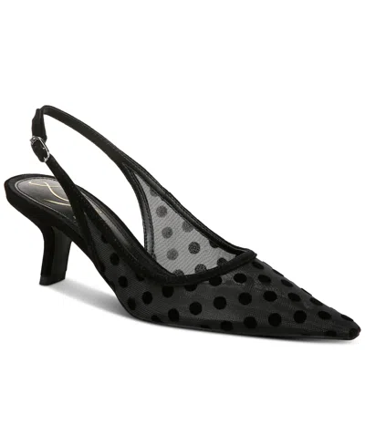SAM EDELMAN WOMEN'S BIANKA SLINGBACK KITTEN-HEEL PUMPS