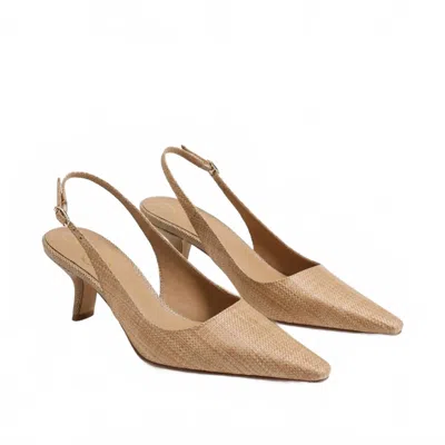 Sam Edelman Women's Bianka Slingback Pump In Buff Tan In Brown
