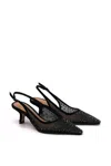 Sam Edelman Biankasling Womens Man Made Kitten Heels In Multi