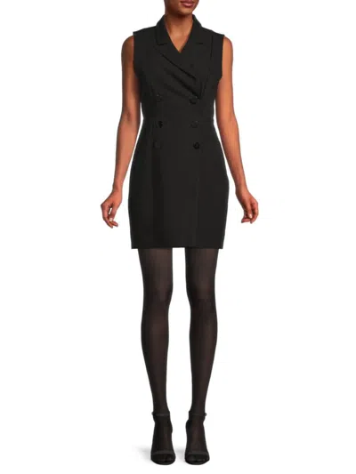Sam Edelman Women's Cady Mini Blazer Dress In Black