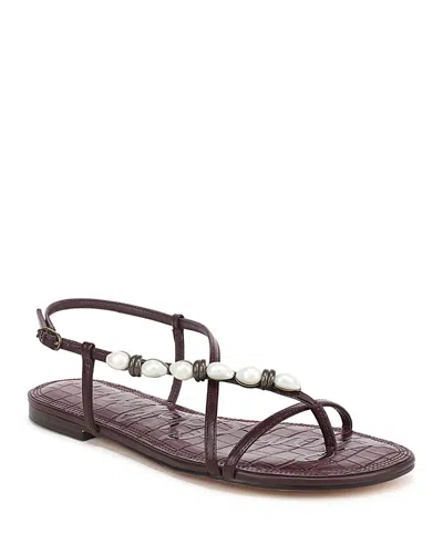 Sam Edelman Women's Calla 2 Sandals In Burgundy