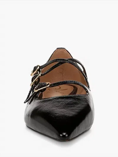 Sam Edelman Women's Cass Mary Jane Pointed Toe Fashion Flats Shoes In Black