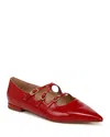Sam Edelman Cass Flats Deep Scarlet In Deep Scarlet