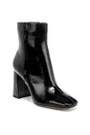 Sam Edelman Codie Womens Padded Insole Square Toe Booties In Black