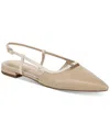 Sam Edelman Cohen Pointed Toe Flat In Oat,modern Ivory