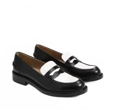 Sam Edelman Women's Colin Loafers In Black & White