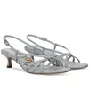 Sam Edelman Cressa Slingback Kitten Heel Sandal In Cape Blue