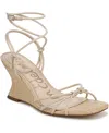 Sam Edelman Daxton Ankle Strap Wedge Sandal In Neutral