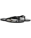 Sam Edelman Dean Jelly Flip Flop Black Jelly In Black Jelly