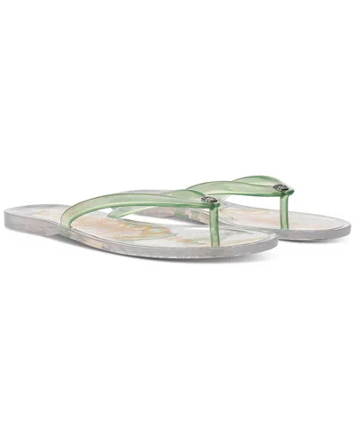 SAM EDELMAN WOMEN'S DEAN JELLY THONG FLAT SANDALS