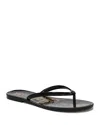 Sam Edelman Dean Jelly Flip Flop Black Jelly In Black
