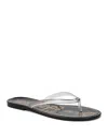 Sam Edelman Dean Jelly Flip Flop Clear Jelly In Clear