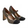 Sam Edelman Women's Elora Cap Toe Dress Pumps In Black Natural Multi In Multi