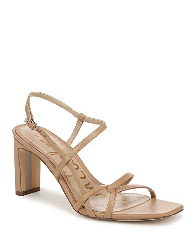 SAM EDELMAN WOMEN'S EMMIE LEATHER STRAPPY SANDALS