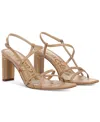 Sam Edelman Emmie Strappy Heel Sandal French Sand Leather In French Sand Leather