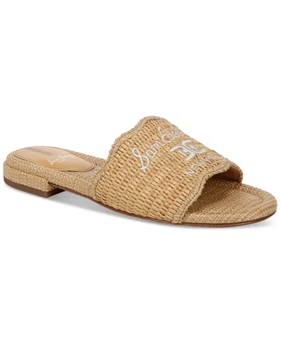 Sam Edelman Women's Evette Logo Slide Flat Sandals