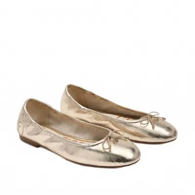 Sam Edelman Women's Felicia Ballet Flat In Gold