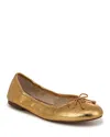 Sam Edelman Felicia Ballet Flat In Medallion Gold