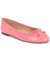 Sam Edelman Felicia Luxe Flat In Pink Lotus