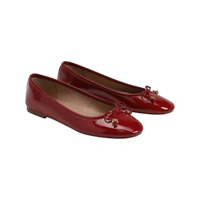 Sam Edelman Women's Felicia Luxe Slip-on In Red Mahogany In Burgundy