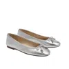 Sam Edelman Women's Felicia Luxe Emblem Bow Ballet Flats In Multi
