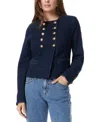 Sam Edelman Fiona Cropped Blazer Rinse In Rinse
