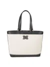 Sam Edelman Women's Fitz Logo Canvas Tote In Black