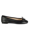 Sam Edelman Felicia Luxe Ballet Flat In Black In Black