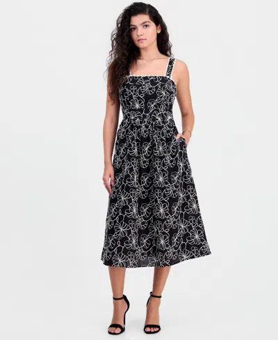 Sam Edelman Women's Floral A-line Sleeveless Dress In Multi