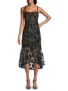 Sam Edelman Women's Floral Embroidered Midi-dress In Multi