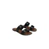 Sam Edelman Gala Two Strap Slide Sandal In Black