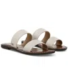 Sam Edelman Gala Slide Sandal In Modern Ivory Leather