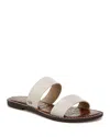 Sam Edelman Gala Slide Sandal In White