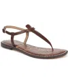 Sam Edelman Gigi T-strap Sandal In Animal Print