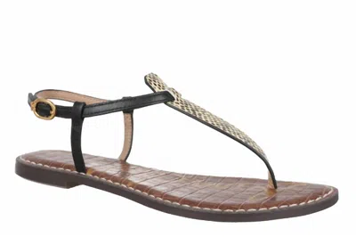 Sam Edelman Women's Gigi Thong Sandal In Python In Multi