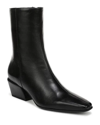 Sam Edelman Women's Harmony Mid Heel Ankle Boots In Black