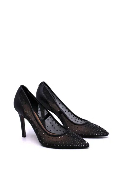 SAM EDELMAN WOMEN'S HAZEL PUMPS IN MESH BLACK