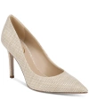 Sam Edelman Hazel Pointed Toe Heel Light In Light Natural Weave