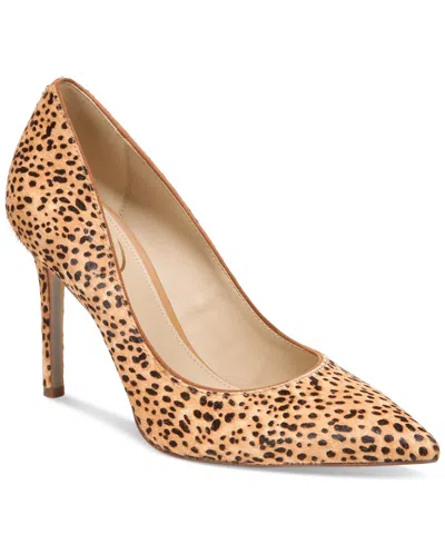 Sam Edelman Women's Hazel Pumps In Tan Cheetah Multi