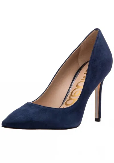 Sam Edelman Women's Hazel Stiletto Heels In Baltic Navy In Multi