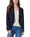 Sam Edelman Imogen Double Breasted Blazer In Navy