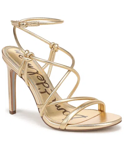 Sam Edelman Women's Isadora Strappy Sandals In Gold