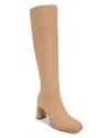 Sam Edelman Women's Issabel Square-toe Sculpted-heel Boots In Camel