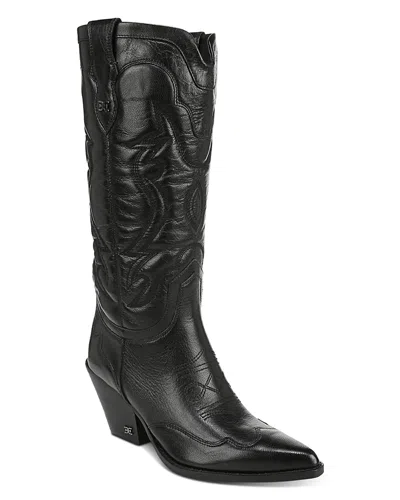 Sam Edelman Women's James Western Boots In Black