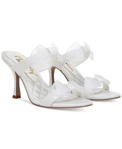 Sam Edelman Women's Jasmine Slide Dress Sandals In White